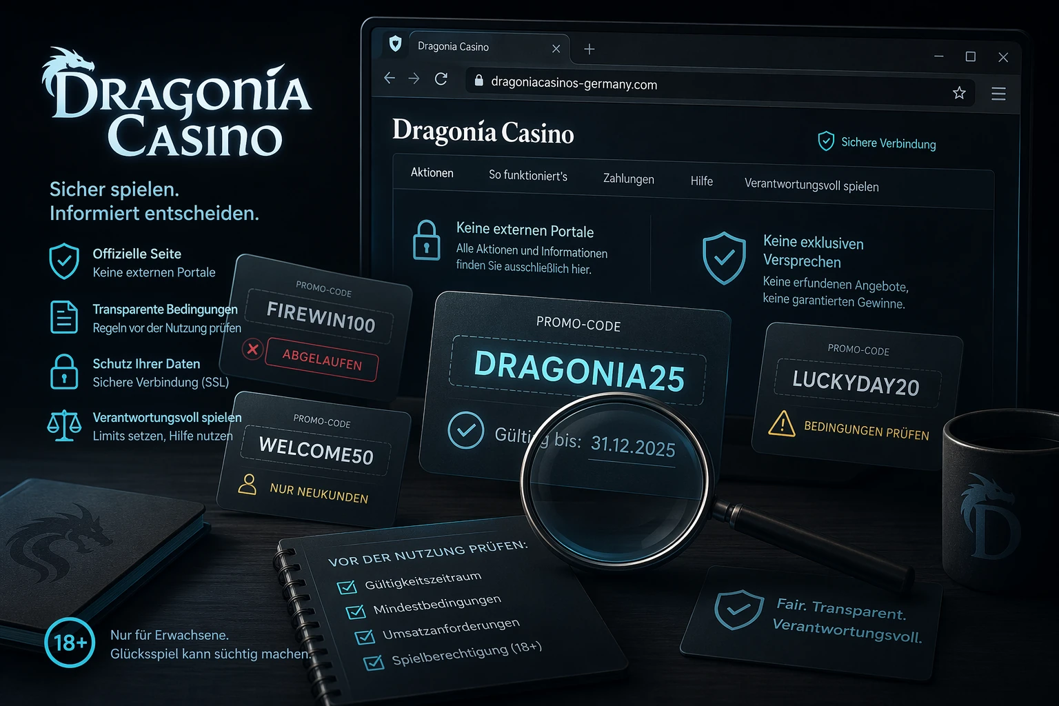 No Deposit Bonus Codes: Aktualität und Risiken