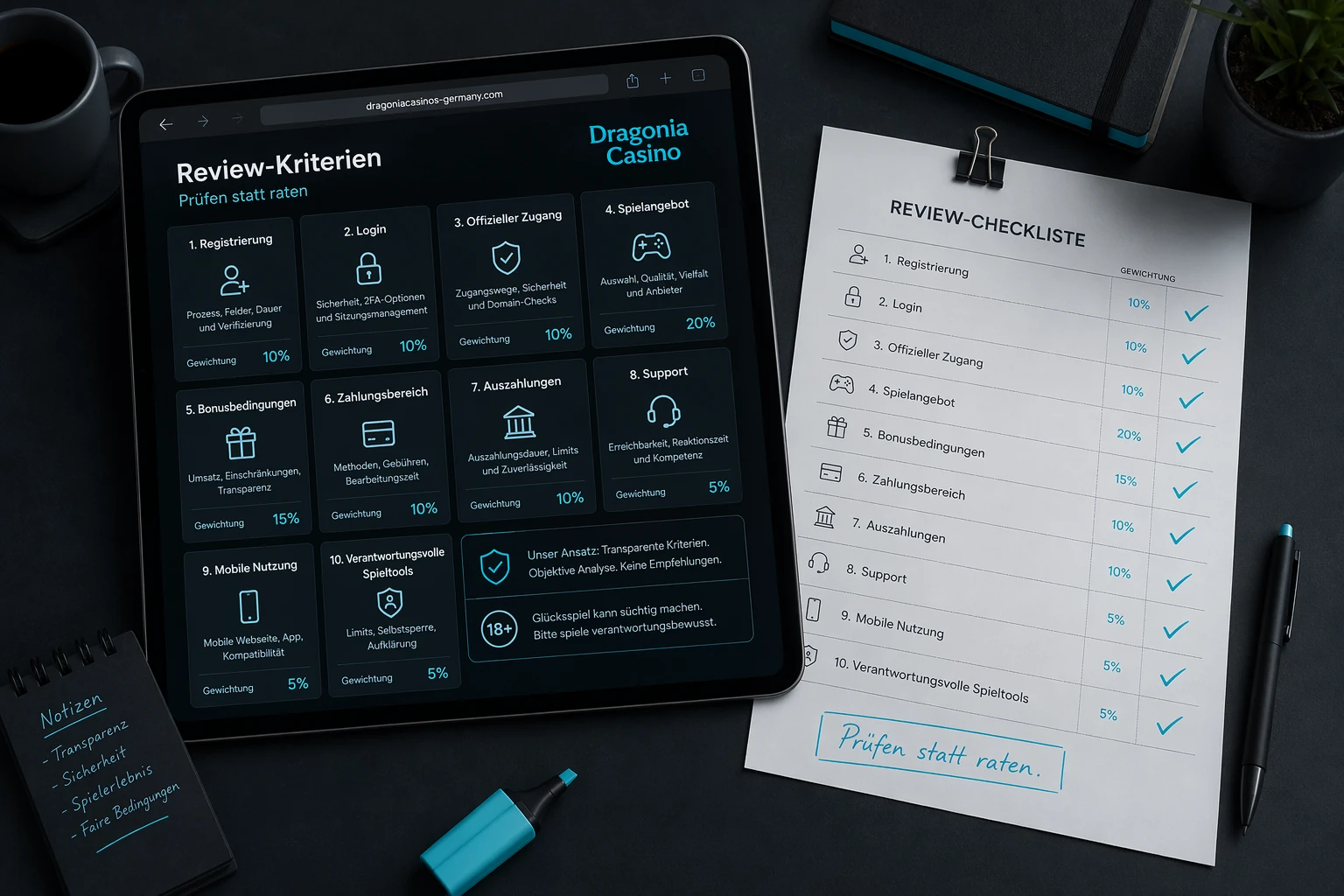 Review und Bewertung: welche Kriterien wirklich zählen